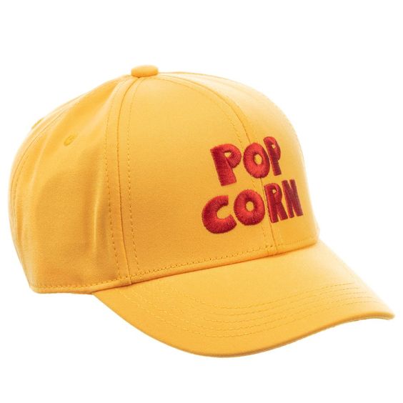 yellow popcorn cap